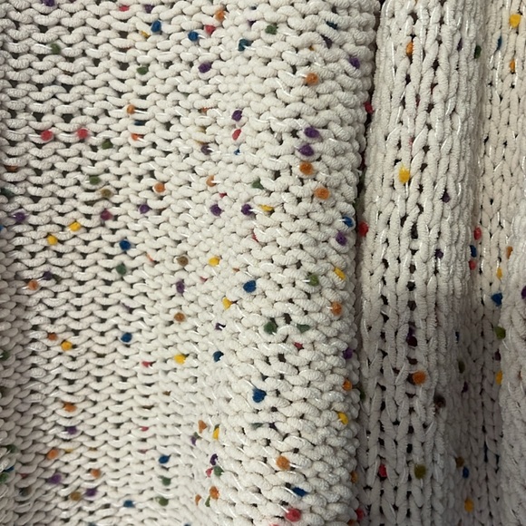 Knit Cardigan with Polka dots - Picture 2 of 2